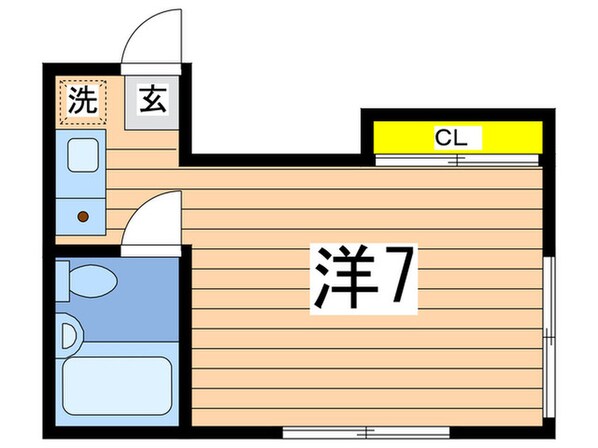 エンゼルの物件間取画像